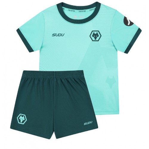 Wolves Rodrigo Gomes #21 Venkovní dres komplet pro Děti 2025-26 Krátkým Rukávem (+ Krátké kalhoty) Wolves Rodrigo Gomes #21 Venkovní dres komplet pro Děti 2025-26 Krátkým Rukávem (+ Krátké kalhoty)