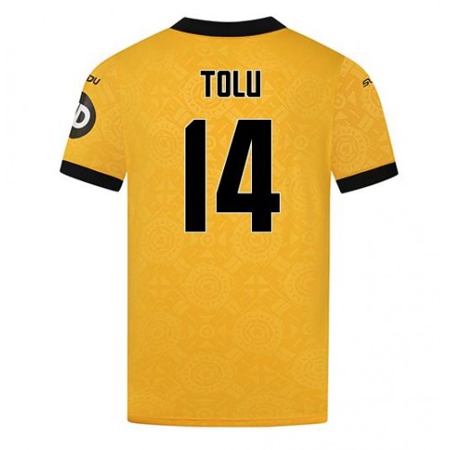 Wolves Tolu Arokodare #14 Domácí Dres 2025-26 Krátkým Rukávem Wolves Tolu Arokodare #14 Domácí Dres 2025-26 Krátkým Rukávem