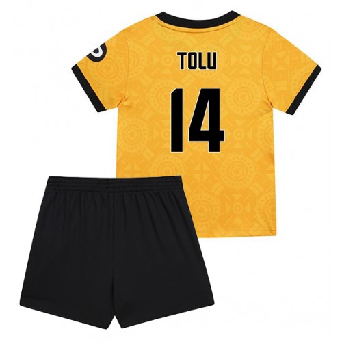 Wolves Tolu Arokodare #14 Domácí dres komplet pro Děti 2025-26 Krátkým Rukávem (+ Krátké kalhoty) Wolves Tolu Arokodare #14 Domácí dres komplet pro Děti 2025-26 Krátkým Rukávem (+ Krátké kalhoty)