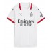 AC Milan Alvaro Morata #7 Venkovní Dres pro Dámy 2024-25 Krátkým Rukávem