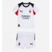 AC Milan Christopher Nkunku #18 Venkovní dres komplet pro Děti 2025-26 Krátkým Rukávem (+ Krátké kalhoty)