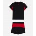AC Milan Domácí dres komplet pro Děti 2025-26 Krátkým Rukávem (+ Krátké kalhoty)