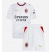 AC Milan Fikayo Tomori #23 Venkovní dres komplet pro Děti 2026-27 Krátkým Rukávem (+ Krátké kalhoty)