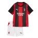 AC Milan Goncalo Ramos #9 Domácí dres komplet pro Děti 2026-27 Krátkým Rukávem (+ Krátké kalhoty)