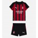 AC Milan Rafael Leao #10 Domácí dres komplet pro Děti 2025-26 Krátkým Rukávem (+ Krátké kalhoty)