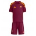 AS Roma Artem Dovbyk #9 Domácí dres komplet pro Děti 2025-26 Krátkým Rukávem (+ Krátké kalhoty)