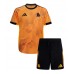 AS Roma Artem Dovbyk #9 Venkovní dres komplet pro Děti 2025-26 Krátkým Rukávem (+ Krátké kalhoty)
