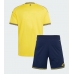 Al-Nassr Domácí dres komplet pro Děti 2026-27 Krátkým Rukávem (+ Krátké kalhoty)