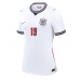 Anglie Ollie Watkins #19 Domácí Dres pro Dámy MS 2026 Krátkým Rukávem
