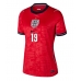 Anglie Ollie Watkins #19 Venkovní Dres pro Dámy MS 2026 Krátkým Rukávem