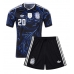 Argentina Alexis Mac Allister #20 Venkovní dres komplet pro Děti MS 2026 Krátkým Rukávem (+ Krátké kalhoty)
