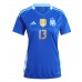 Argentina Cristian Romero #13 Venkovní Dres pro Dámy Copa America 2024 Krátkým Rukávem