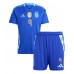 Argentina Julian Alvarez #9 Venkovní dres komplet pro Děti Copa America 2024 Krátkým Rukávem (+ Krátké kalhoty)