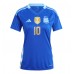 Argentina Lionel Messi #10 Venkovní Dres pro Dámy Copa America 2024 Krátkým Rukávem