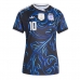 Argentina Lionel Messi #10 Venkovní Dres pro Dámy MS 2026 Krátkým Rukávem