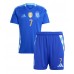 Argentina Rodrigo De Paul #7 Venkovní dres komplet pro Děti Copa America 2024 Krátkým Rukávem (+ Krátké kalhoty)
