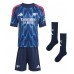 Arsenal Piero Hincapie #5 Venkovní dres komplet pro Děti 2025-26 Krátkým Rukávem (+ Krátké kalhoty)