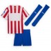 Atletico Madrid Domácí dres komplet pro Děti 2025-26 Krátkým Rukávem (+ Krátké kalhoty)