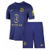 Atletico Madrid Giacomo Raspadori #22 Venkovní dres komplet pro Děti 2025-26 Krátkým Rukávem (+ Krátké kalhoty)