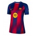 Barcelona Marcus Rashford #14 Domácí Dres pro Dámy 2025-26 Krátkým Rukávem