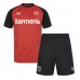 Bayer Leverkusen Granit Xhaka #34 Domácí dres komplet pro Děti 2024-25 Krátkým Rukávem (+ Krátké kalhoty)