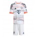 Bayern Munich Jamal Musiala #10 Venkovní dres komplet pro Děti 2025-26 Krátkým Rukávem (+ Krátké kalhoty)
