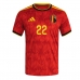 Belgie Alexis Saelemaekers #22 Domácí Dres MS 2026 Krátkým Rukávem
