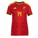 Belgie Dodi Lukebakio #14 Domácí Dres pro Dámy MS 2026 Krátkým Rukávem