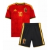 Belgie Leandro Trossard #10 Domácí dres komplet pro Děti MS 2026 Krátkým Rukávem (+ Krátké kalhoty)