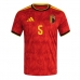 Belgie Maxim De Cuyper #5 Domácí Dres MS 2026 Krátkým Rukávem