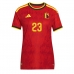 Belgie Michy Batshuayi #23 Domácí Dres pro Dámy MS 2026 Krátkým Rukávem