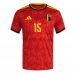 Belgie Thomas Meunier #15 Domácí Dres MS 2026 Krátkým Rukávem