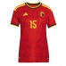 Belgie Thomas Meunier #15 Domácí Dres pro Dámy MS 2026 Krátkým Rukávem