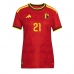 Belgie Timothy Castagne #21 Domácí Dres pro Dámy MS 2026 Krátkým Rukávem