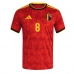 Belgie Youri Tielemans #8 Domácí Dres MS 2026 Krátkým Rukávem