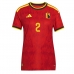 Belgie Zeno Debast #2 Domácí Dres pro Dámy MS 2026 Krátkým Rukávem