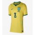 Brazílie Bruno Guimaraes #8 Domácí Dres pro Dámy MS 2026 Krátkým Rukávem