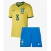 Brazílie Bruno Guimaraes #8 Domácí dres komplet pro Děti MS 2026 Krátkým Rukávem (+ Krátké kalhoty)