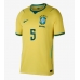 Brazílie Casemiro #5 Domácí Dres MS 2026 Krátkým Rukávem