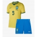 Brazílie Casemiro #5 Domácí dres komplet pro Děti MS 2026 Krátkým Rukávem (+ Krátké kalhoty)