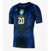Brazílie Lucas Paqueta #20 Venkovní Dres MS 2026 Krátkým Rukávem