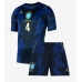 Brazílie Marquinhos #4 Venkovní dres komplet pro Děti MS 2026 Krátkým Rukávem (+ Krátké kalhoty)