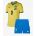 Brazílie Matheus Cunha #9 Domácí dres komplet pro Děti MS 2026 Krátkým Rukávem (+ Krátké kalhoty)