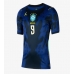 Brazílie Matheus Cunha #9 Venkovní Dres pro Dámy MS 2026 Krátkým Rukávem