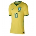 Brazílie Neymar Jr #10 Domácí Dres pro Dámy MS 2026 Krátkým Rukávem