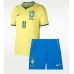 Brazílie Raphinha Belloli #11 Domácí dres komplet pro Děti MS 2026 Krátkým Rukávem (+ Krátké kalhoty)