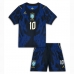Brazílie Vinicius Junior #10 Venkovní dres komplet pro Děti MS 2026 Krátkým Rukávem (+ Krátké kalhoty)