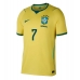 Brazílie Vinicius Junior #7 Domácí Dres MS 2026 Krátkým Rukávem