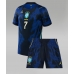 Brazílie Vinicius Junior #7 Venkovní dres komplet pro Děti MS 2026 Krátkým Rukávem (+ Krátké kalhoty)