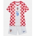 Chorvatsko Andrej Kramaric #9 Domácí dres komplet pro Děti MS 2026 Krátkým Rukávem (+ Krátké kalhoty)